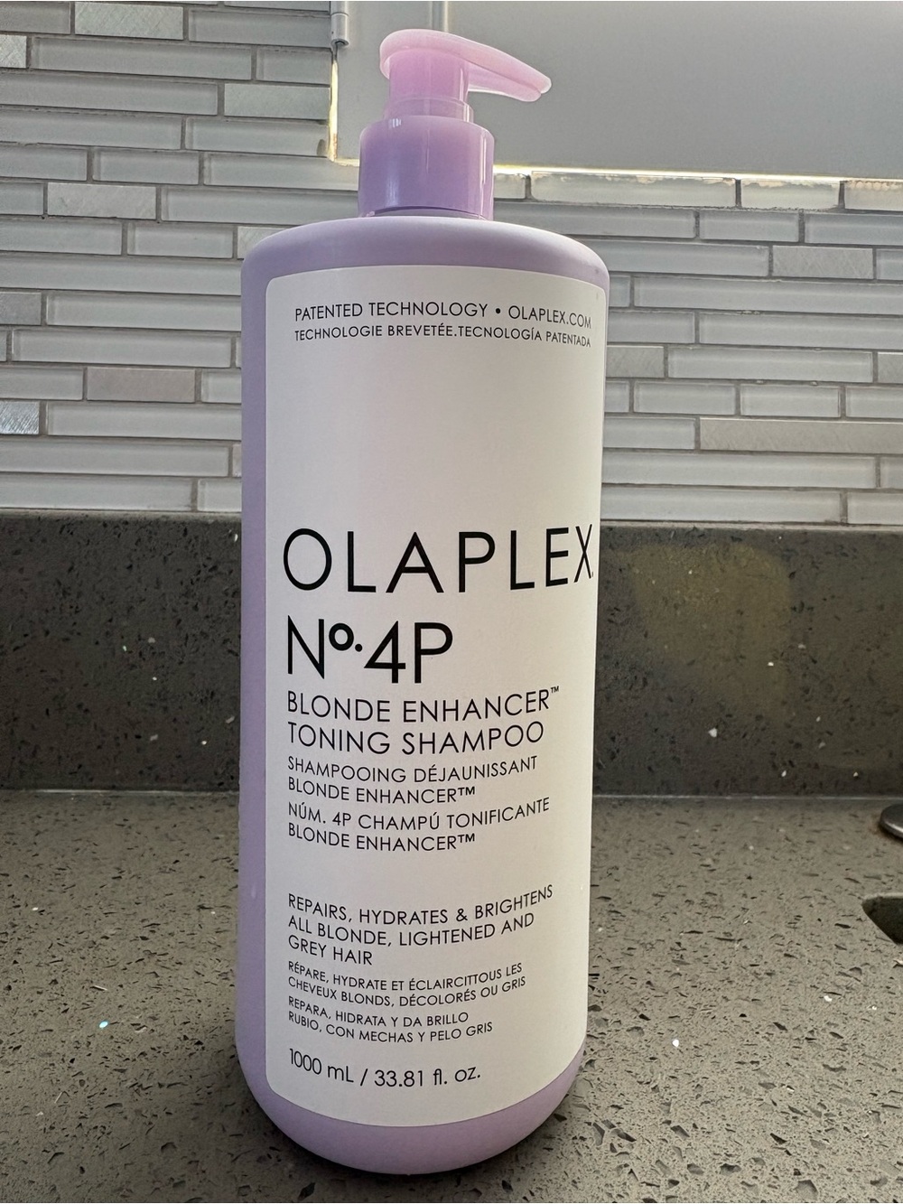 OLAPLEX No.4P Blonde Enhancer Toning Shampoo - Lavender